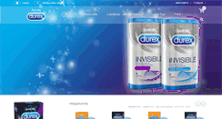 Desktop Screenshot of durexshop.be