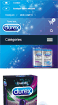 Mobile Screenshot of durexshop.be